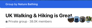 UK Walking and Hiking Facebook Group