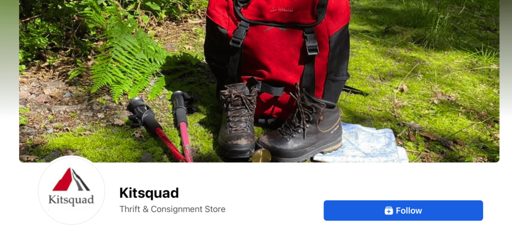 Kitsquad - donate your second hand adventure gear